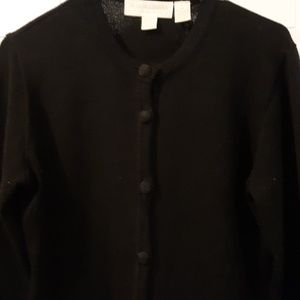 Dana Buchman size m black sweater